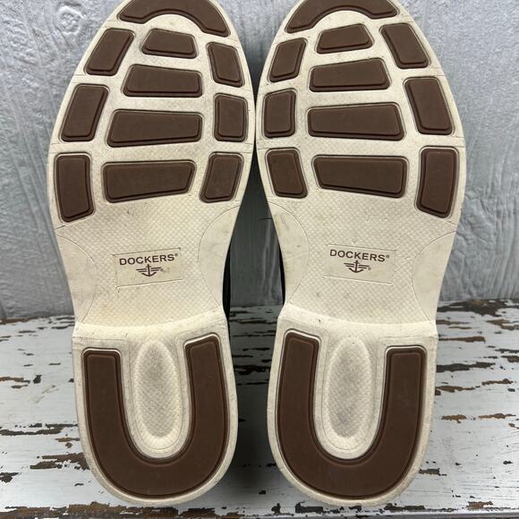 Dockers Oxford shoe men’s 8 Brown Leather lace up Good condition - Picture 6 of 10